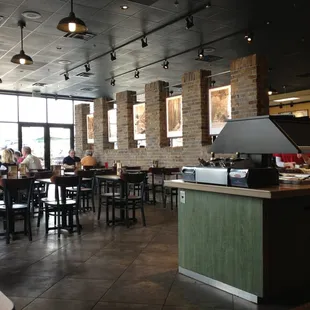 They remodeled. It looks nice.