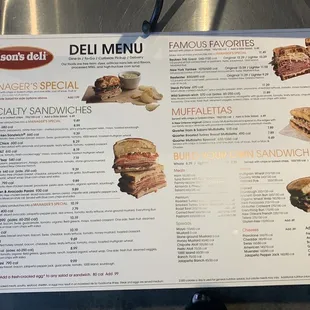 10/9/22: menu prices