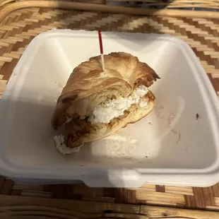 Chicken Salad-Almonds &amp; Pineapple Sandwich