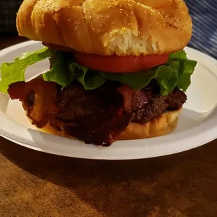 Bourbon Bacon Burger