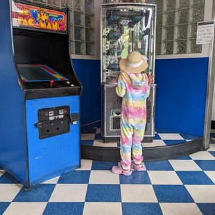 Even the games were old and dirty.