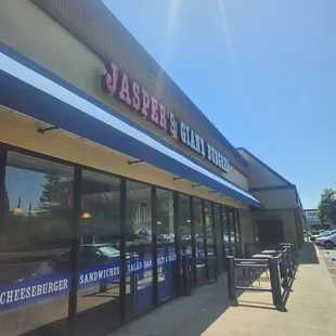 Outside signage
