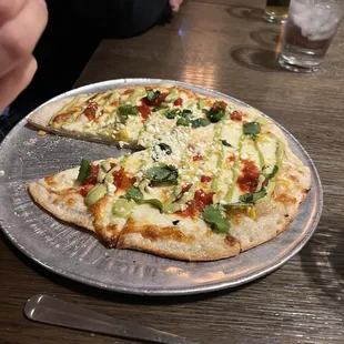 Mexican Street Corn Pizza