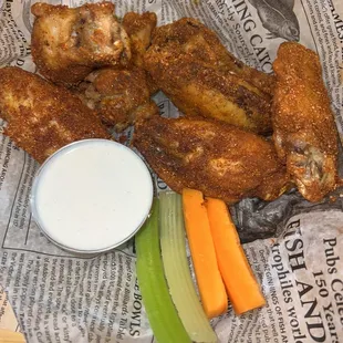 Dry Rub Wings