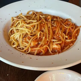 Linguine Fra Diavolo Con Scampi