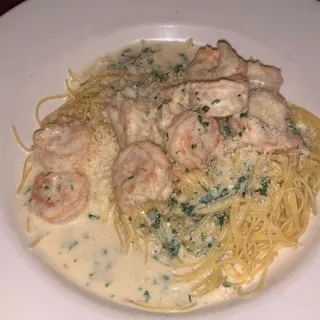 Scampi Livornese Dinner