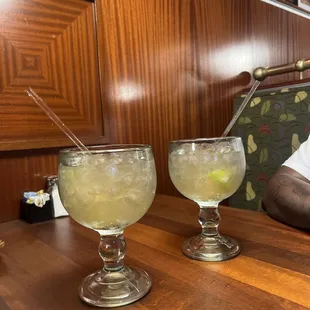 Golden margaritas