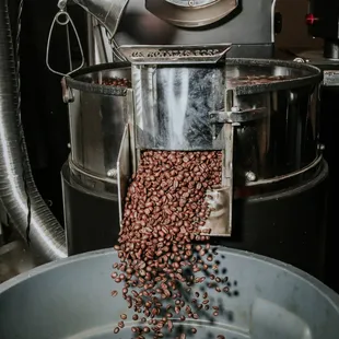 Fresh beans, roasted onsite.