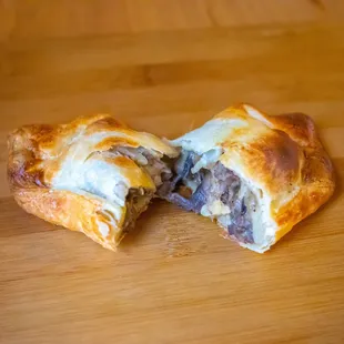 Mushroom and goat cheese empanadas