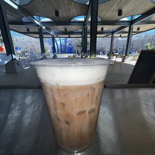 Iced Latte W/ Vanilla Cold Foam