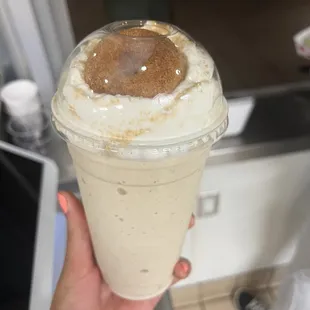Mini Donut Milk Shake