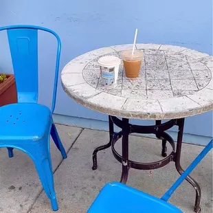 Outdoor seating