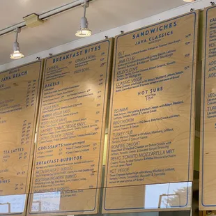 Menu August 2023