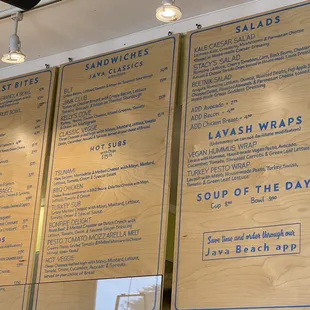 Menu August 2023