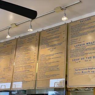 Menu August 2023