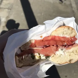 Smoked Salmon Sunrise