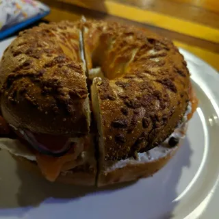 Smoked Salmon Sunrise