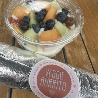 Vegetarian Breakfast Burrito