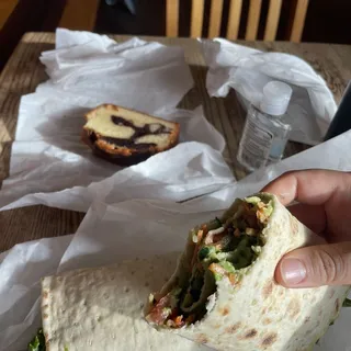 Vegan Hummus Wrap