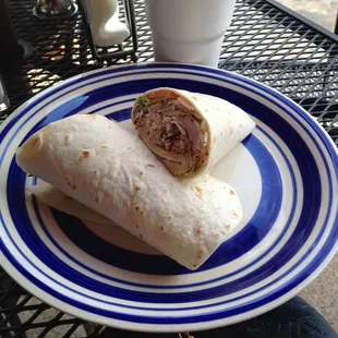 Maple turkey wrap!
