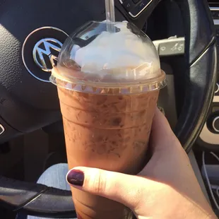 Iced mocha!