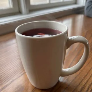 Hot tea! Cinnamon plum