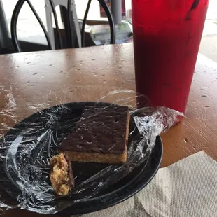 Scotch-a-roo bar.  Something I haven't had some a child when my mom used to make them.