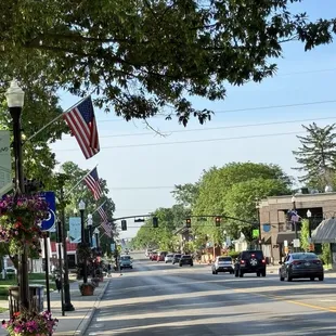 View of Main St from Java Cafe.