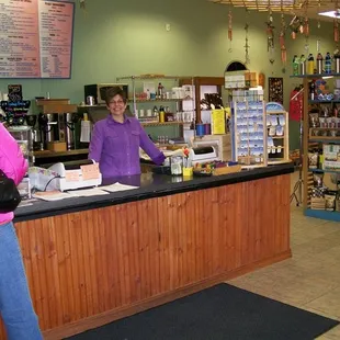 And one of our baristas, Dawn!