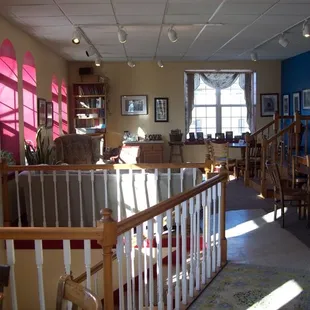 The warm &amp; cozy upstairs