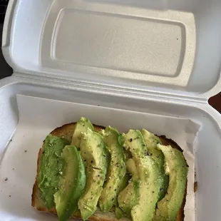 Avocado Toast ($7.50)