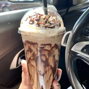 Iced Dark Chocolate Mocha