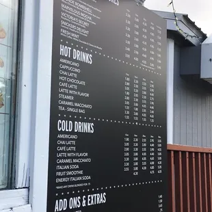 Menu.