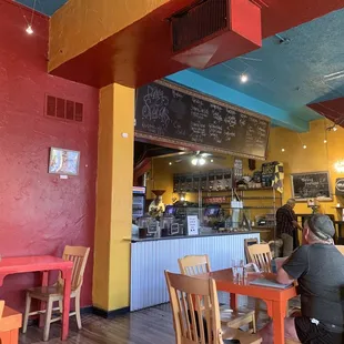 Our morning POV from Java Joe&apos;s dining room