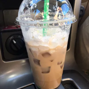 Iced white mocha yumm