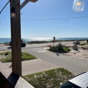 The perfect view with breakfast. Just a quick walk from the house