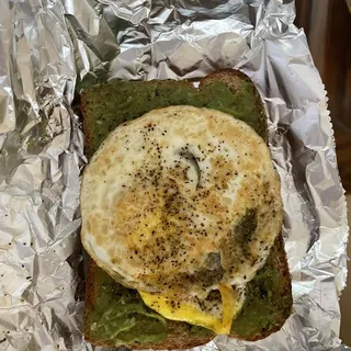 Avocado Toast with an Egg