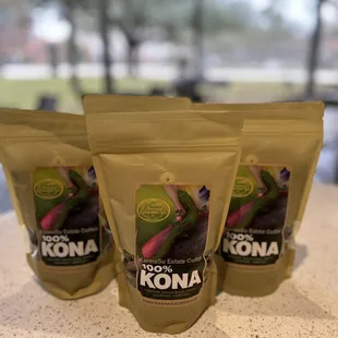 100% Kona coffee