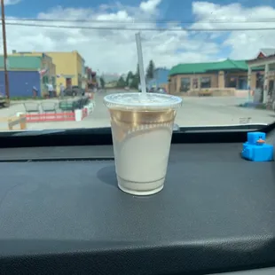 Milk, that was sold as chai, but for five dollars