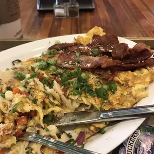 Ham and Cheese Omelette