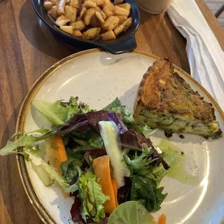 Leek Gruyre Quiche