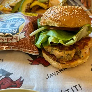 Salmon Burger