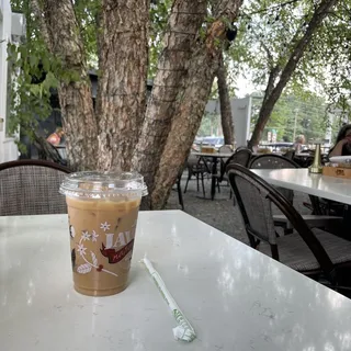 Iced Lavender Honey Latte