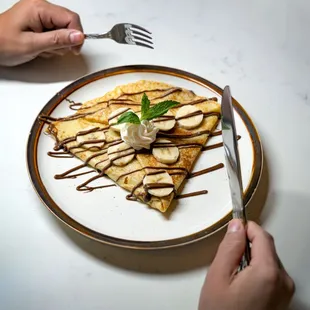crepes, food