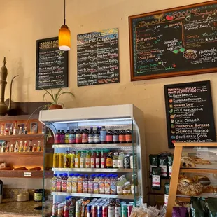 Sandwich menu. Amazing breakfast burrito!!!