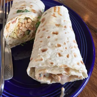 Chicken Hummus Wrap