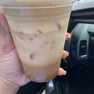 Iced Lavender Latte