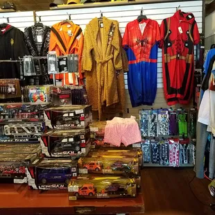 more shopping items in the combined space
