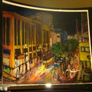 outside, sushi and sashimi