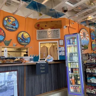 Front counter
